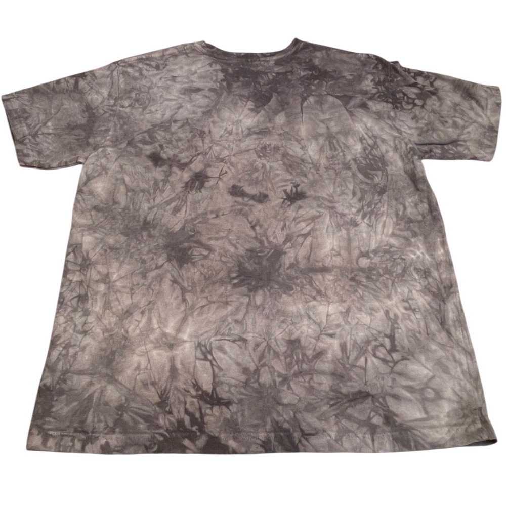 The Mountain Scenic Deer Buck T-Shirt Adult Large Gray Tie Dye Nature Cabin - Picture 3 of 7